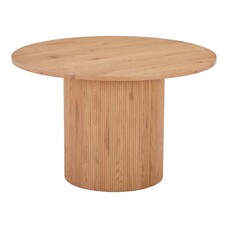 ebuy24 Boavista eetkamertafel Ø120cm naturel.