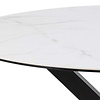 ebuy24 Sky eetkamertafel Ø119cm wit.