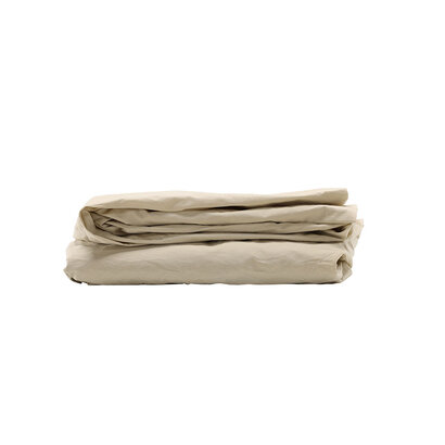 ebuy24 Sigrid het laken 200x180cm beige.