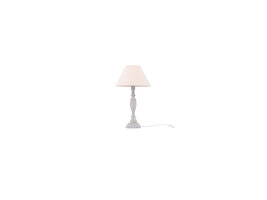 ebuy24 Caen verlichting tafellamp 35x35x62cm beige.