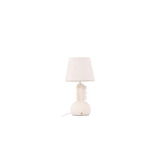 ebuy24 Mellerud verlichting tafellamp 23x23x43cm beige.