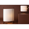 ebuy24 Rennes - Large verlichting vloerlamp 60x30x80cm beige.