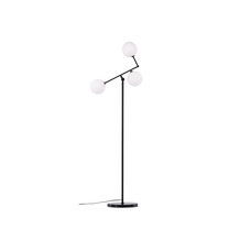 ebuy24 Marsan verlichting vloerlamp 28x50x160cm zwart.