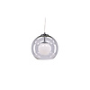 ebuy24 Roche verlichting hanglamp 25x25x25cm grijs.