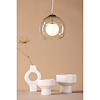 ebuy24 Roche verlichting hanglamp 25x25x25cm grijs.