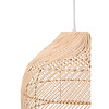 ebuy24 Brivela verlichting hanglamp 35x35x27cm naturel.