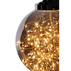 ebuy24 Lemans verlichting hanglamp 30x30x40cm rookkleurig glas.