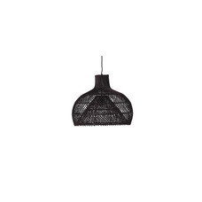 ebuy24 Laroche verlichting hanglamp 45x45x35cm zwart.