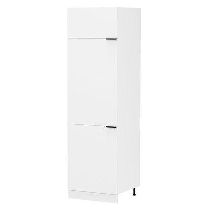 ebuy24 Fasola keuken hoge kast 60 cm 3 deuren wit.