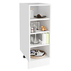 ebuy24 Esilo keuken onderkast 30 cm 4 planken wit.