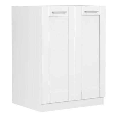 ebuy24 Colura keuken onderkast 60 cm 2 deuren wit.