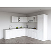 ebuy24 Colura keuken onderkast 80 cm 2 deuren, 1 lade wit.