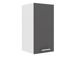 ebuy24 Esilo keuken bovenkastje 30 cm 1 deurwit, grijs.