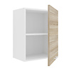 ebuy24 Esilo keuken bovenkastje 50 cm 1 deurwit, eik decor.
