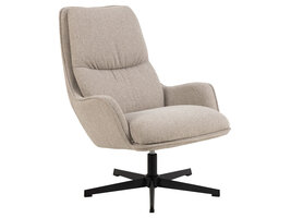 ebuy24 Bokom fauteuil draaifunctie beige.