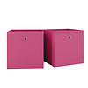 ebuy24 Boxas2 opbergdoos roze.