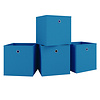 ebuy24 Boxas4 opbergdoos blauw.