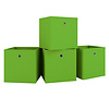 ebuy24 Boxas4 opbergdoos groen.