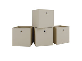 ebuy24 Boxas4 opbergdoos wit.