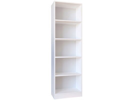 ebuy24 DilosXL wandkast 5 planken wit.