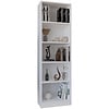 ebuy24 DilosXL wandkast 5 planken wit.