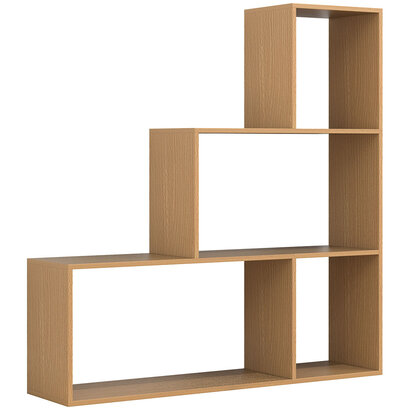 ebuy24 DubilaM wandkast 4 planken beuken.