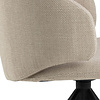 ebuy24 Elly eetkamerstoel draaifunctie beige.