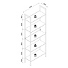 ebuy24 Flakos5 wandkast 5 planken eik decor.