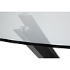 ebuy24 Hailey eetkamertafel Ø119cm glas.