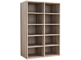 ebuy24 HinsolM schoenenkast eik decor.