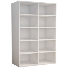 ebuy24 HinsolM schoenenkast wit.