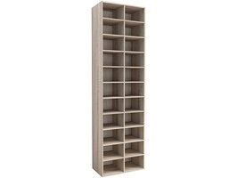 ebuy24 HinsolXL schoenenkast eik decor.