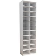 ebuy24 HinsolXL schoenenkast wit.