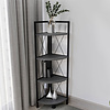 ebuy24 Insasi4 wandkast 4 planken antraciet.