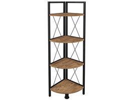 ebuy24 Insasi4 wandkast 4 planken eik decor.