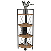 ebuy24 Insasi4 wandkast 4 planken eik decor.