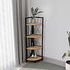 ebuy24 Insasi4 wandkast 4 planken eik decor.