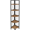 ebuy24 Insasi5 wandkast 5 planken eik decor.