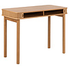 ebuy24 Langes bureau 2 schuifdeuren eik decor.