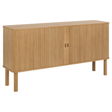 ebuy24 Langes dressoir 2 schuifdeuren eik decor.