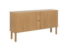 ebuy24 Langes dressoir 2 schuifdeuren eik decor.