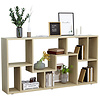 ebuy24 Lanisa wandkast 8 planken eik decor.