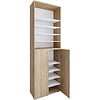 ebuy24 Lona2XL10DTR schoenenkast 2 deuren eik decor.