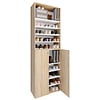 ebuy24 Lona2XL10DTR schoenenkast 2 deuren eik decor.