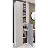 ebuy24 Lona2XLDT schoenenkast 4 deuren wit, grijs.