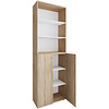 ebuy24 Lona2XLDTR schoenenkast 2 deuren eik decor.