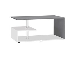 ebuy24 MalisoM salontafel antraciet, wit.