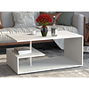 ebuy24 MalisoM salontafel wit.