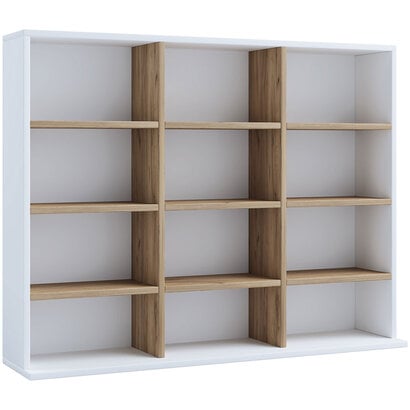 ebuy24 MegosaL wandkast 12 planken eik decor, eik decor.