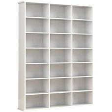 ebuy24 MegosaM wandkast 21 planken wit.